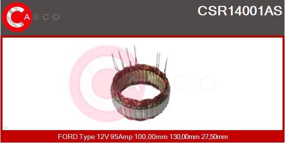 Casco CSR14001AS - Stators, Ģenerators autodraugiem.lv