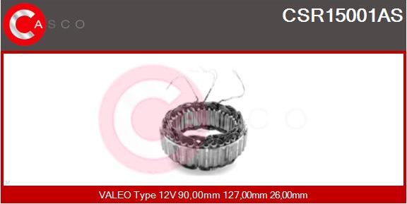 Casco CSR15001AS - Stators, Ģenerators autodraugiem.lv