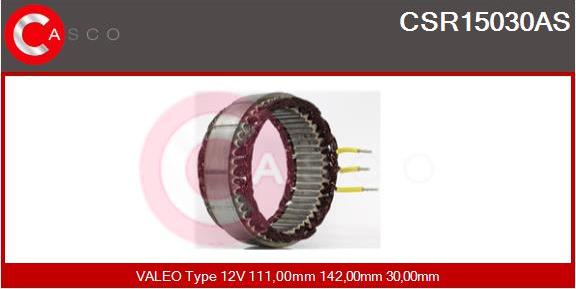 Casco CSR15030AS - Stators, Ģenerators autodraugiem.lv