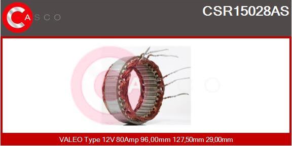 Casco CSR15028AS - Stators, Ģenerators autodraugiem.lv