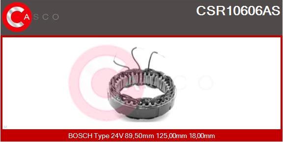 Casco CSR10606AS - Stators, Ģenerators autodraugiem.lv