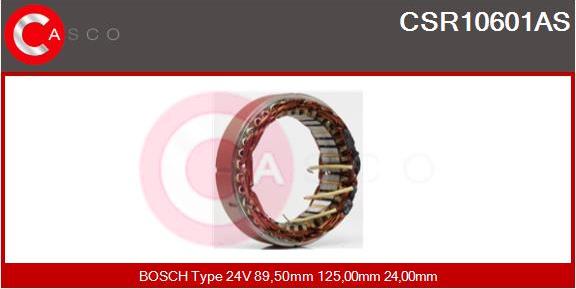 Casco CSR10601AS - Stators, Ģenerators autodraugiem.lv