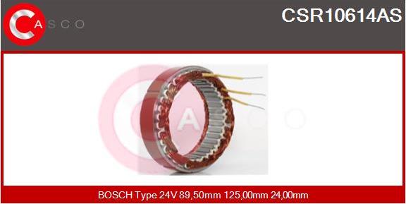 Casco CSR10614AS - Stators, Ģenerators autodraugiem.lv