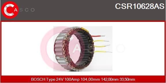 Casco CSR10628AS - Stators, Ģenerators autodraugiem.lv