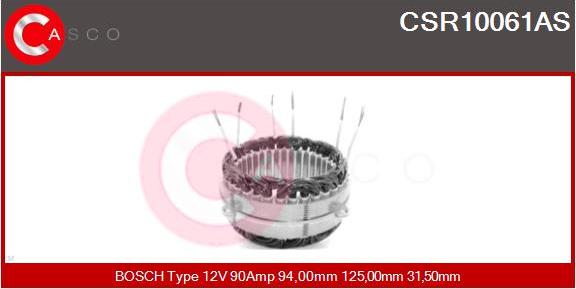 Casco CSR10061AS - Stators, Ģenerators autodraugiem.lv