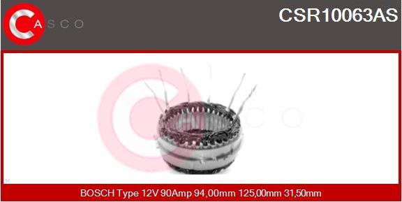 Casco CSR10063AS - Stators, Ģenerators autodraugiem.lv