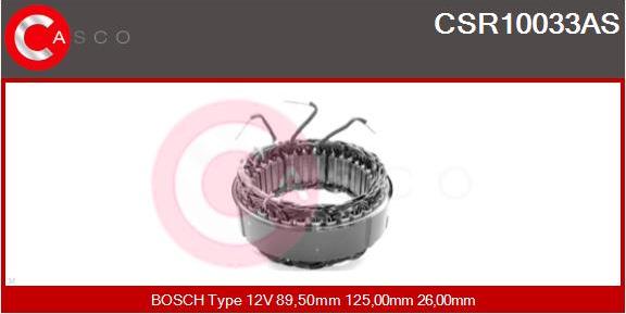 Casco CSR10033AS - Stators, Ģenerators autodraugiem.lv