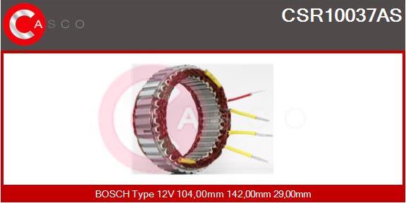 Casco CSR10037AS - Stators, Ģenerators autodraugiem.lv