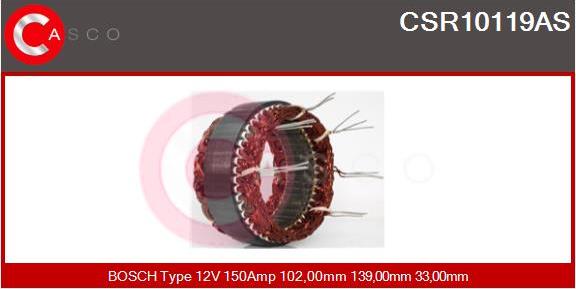 Casco CSR10119AS - Stators, Ģenerators autodraugiem.lv