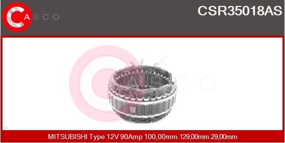 Casco CSR35018AS - Stators, Ģenerators autodraugiem.lv