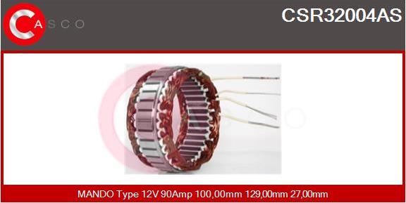 Casco CSR32004AS - Stators, Ģenerators autodraugiem.lv