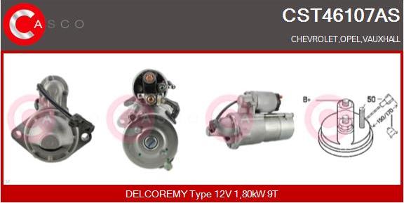 Casco CST46107AS - Starteris autodraugiem.lv