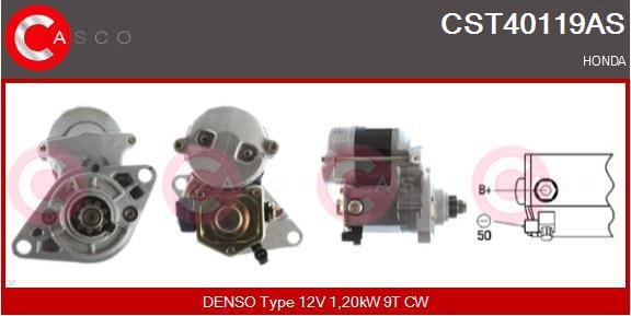 Casco CST40119AS - Starteris autodraugiem.lv