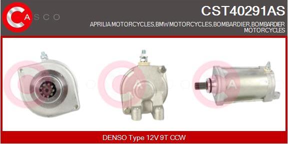 Casco CST40291AS - Starteris autodraugiem.lv