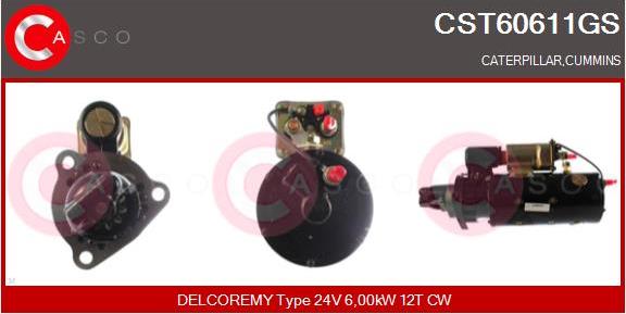 Casco CST60611GS - Starteris autodraugiem.lv