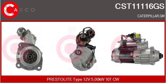 Casco CST11116GS - Starteris autodraugiem.lv