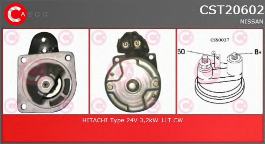 Casco CST20602 - Starteris autodraugiem.lv