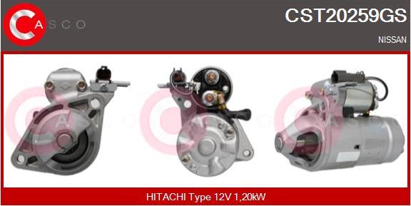 Casco CST20259GS - Starteris autodraugiem.lv