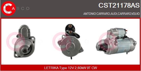 Casco CST21178AS - Starteris autodraugiem.lv