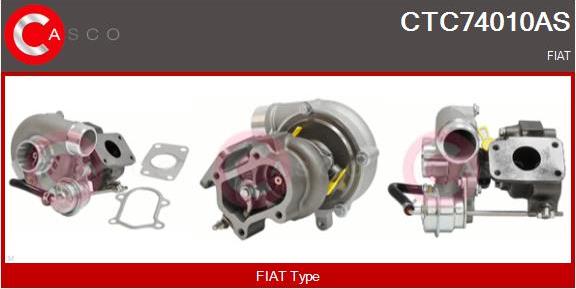 Casco CTC74010AS - Kompresors, Turbopūte autodraugiem.lv