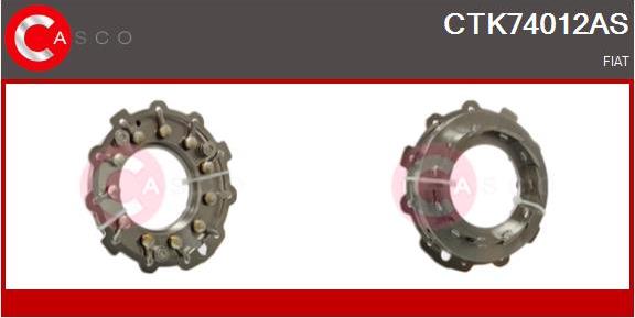 Casco CTK74012AS - Remkomplekts, Kompresors autodraugiem.lv