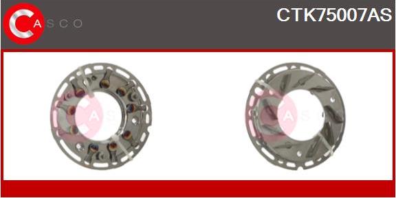 Casco CTK75007AS - Remkomplekts, Kompresors autodraugiem.lv