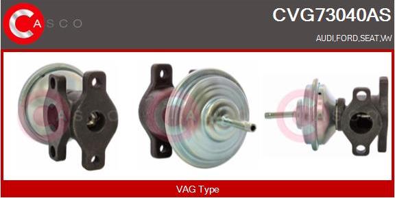 Casco CVG73040AS - Izpl. gāzu recirkulācijas vārsts autodraugiem.lv