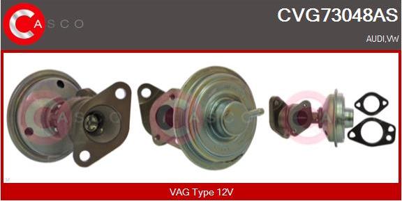 Casco CVG73048AS - Izpl. gāzu recirkulācijas vārsts autodraugiem.lv