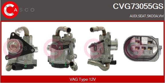 Casco CVG73055GS - Izpl. gāzu recirkulācijas vārsts autodraugiem.lv