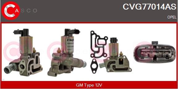 Casco CVG77014AS - Izpl. gāzu recirkulācijas vārsts autodraugiem.lv