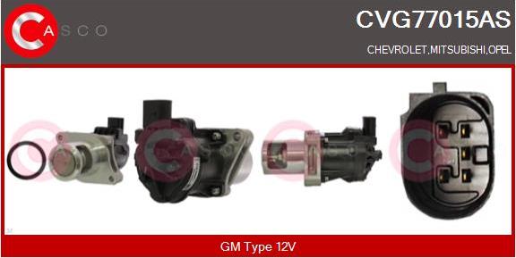 Casco CVG77015AS - Izpl. gāzu recirkulācijas vārsts autodraugiem.lv