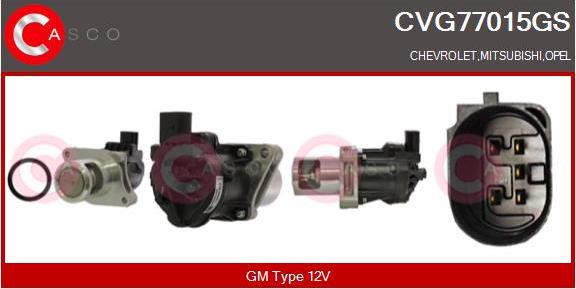 Casco CVG77015GS - Izpl. gāzu recirkulācijas vārsts autodraugiem.lv