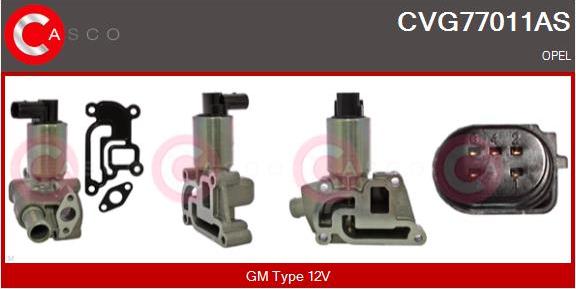Casco CVG77011AS - Izpl. gāzu recirkulācijas vārsts autodraugiem.lv