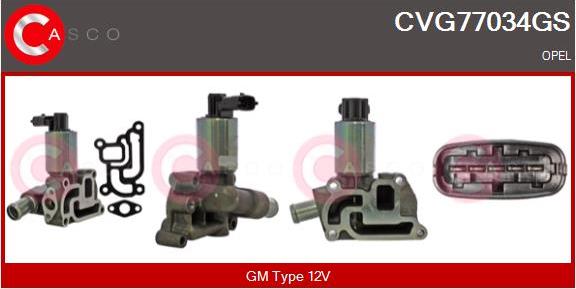 Casco CVG77034GS - Izpl. gāzu recirkulācijas vārsts autodraugiem.lv