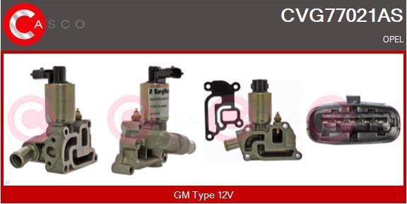 Casco CVG77021AS - Izpl. gāzu recirkulācijas vārsts autodraugiem.lv