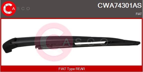 Casco CWA74301AS - Stikla tīrītāja svira, Stiklu tīrīšanas sistēma autodraugiem.lv