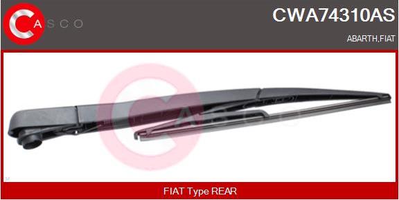 Casco CWA74310AS - Stikla tīrītāja svira, Stiklu tīrīšanas sistēma autodraugiem.lv