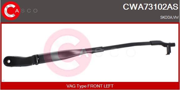Casco CWA73102AS - Stikla tīrītāja svira, Stiklu tīrīšanas sistēma autodraugiem.lv