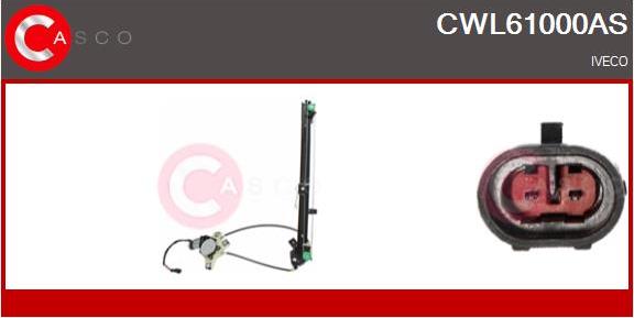 Casco CWL61000AS - Stikla pacelšanas mehānisms autodraugiem.lv