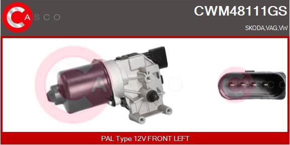 Casco CWM48111GS - Stikla tīrītāju motors autodraugiem.lv