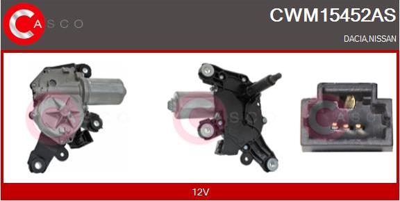 Casco CWM15452AS - Stikla tīrītāju motors autodraugiem.lv