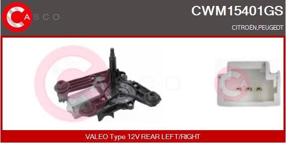 Casco CWM15401GS - Stikla tīrītāju motors autodraugiem.lv