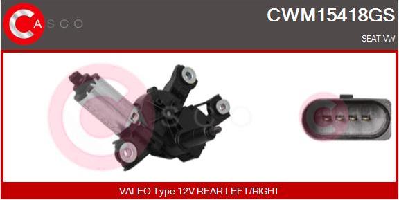 Casco CWM15418GS - Stikla tīrītāju motors autodraugiem.lv