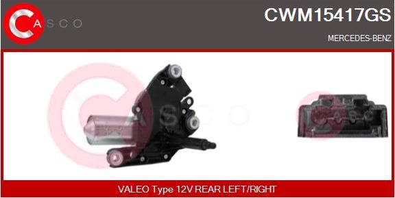 Casco CWM15417GS - Stikla tīrītāju motors autodraugiem.lv