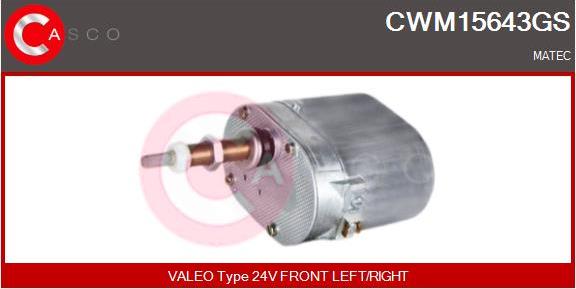 Casco CWM15643GS - Stikla tīrītāju motors autodraugiem.lv