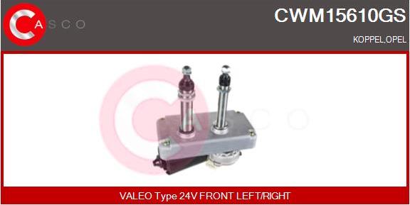 Casco CWM15610GS - Stikla tīrītāju motors autodraugiem.lv