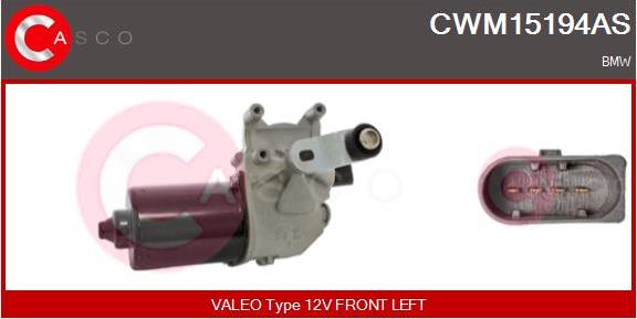 Casco CWM15194AS - Stikla tīrītāju motors autodraugiem.lv