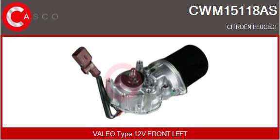 Casco CWM15118AS - Stikla tīrītāju motors autodraugiem.lv