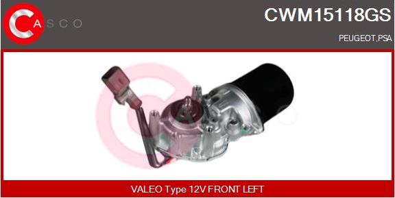 Casco CWM15118GS - Stikla tīrītāju motors autodraugiem.lv
