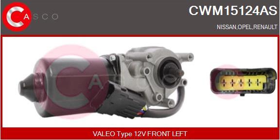 Casco CWM15124AS - Stikla tīrītāju motors autodraugiem.lv